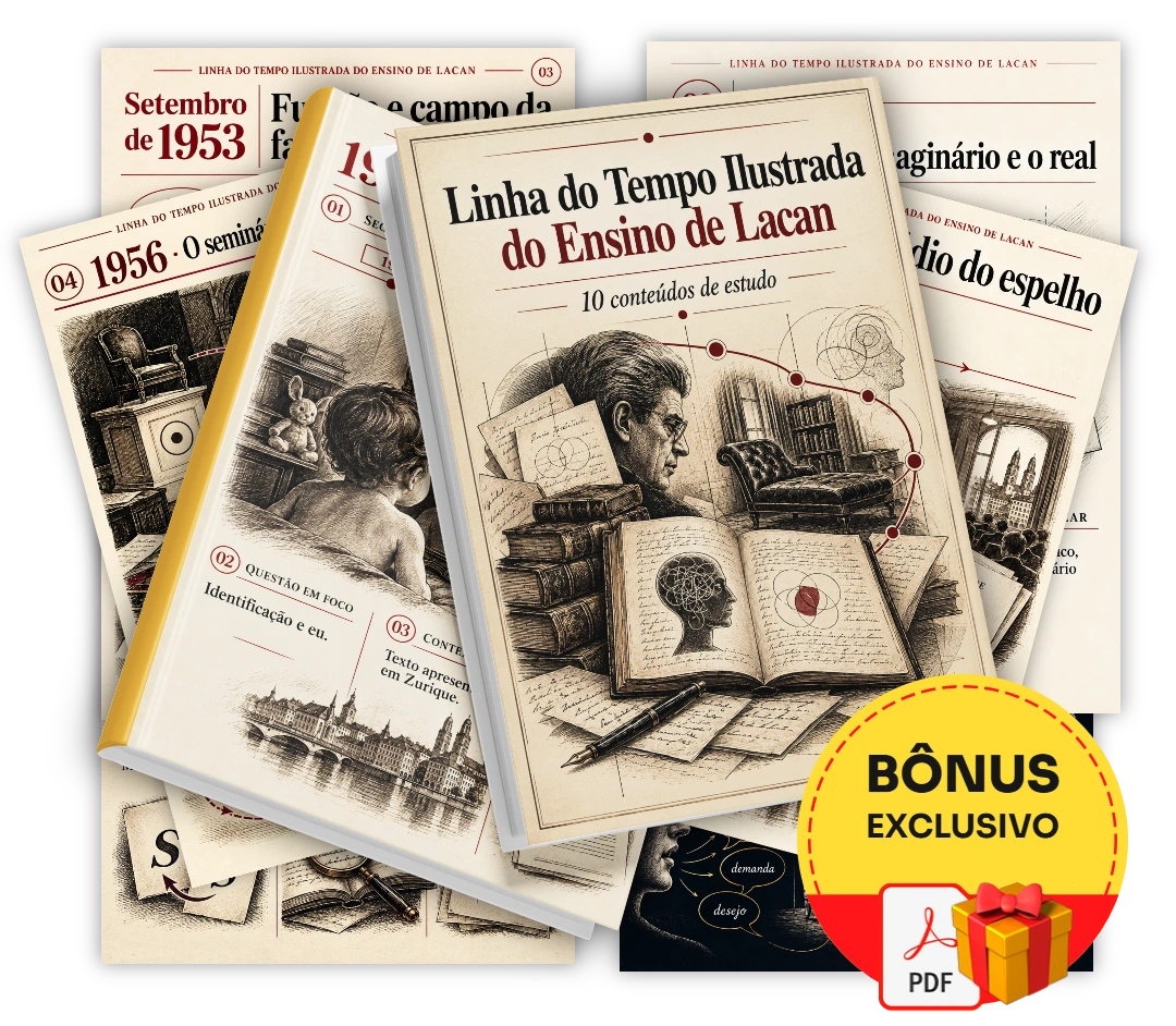 Linha do Tempo Ilustrada do Ensino de Lacan